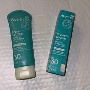 Aveeno Protect and Soothe Sunscreen Duo, Body and Face.